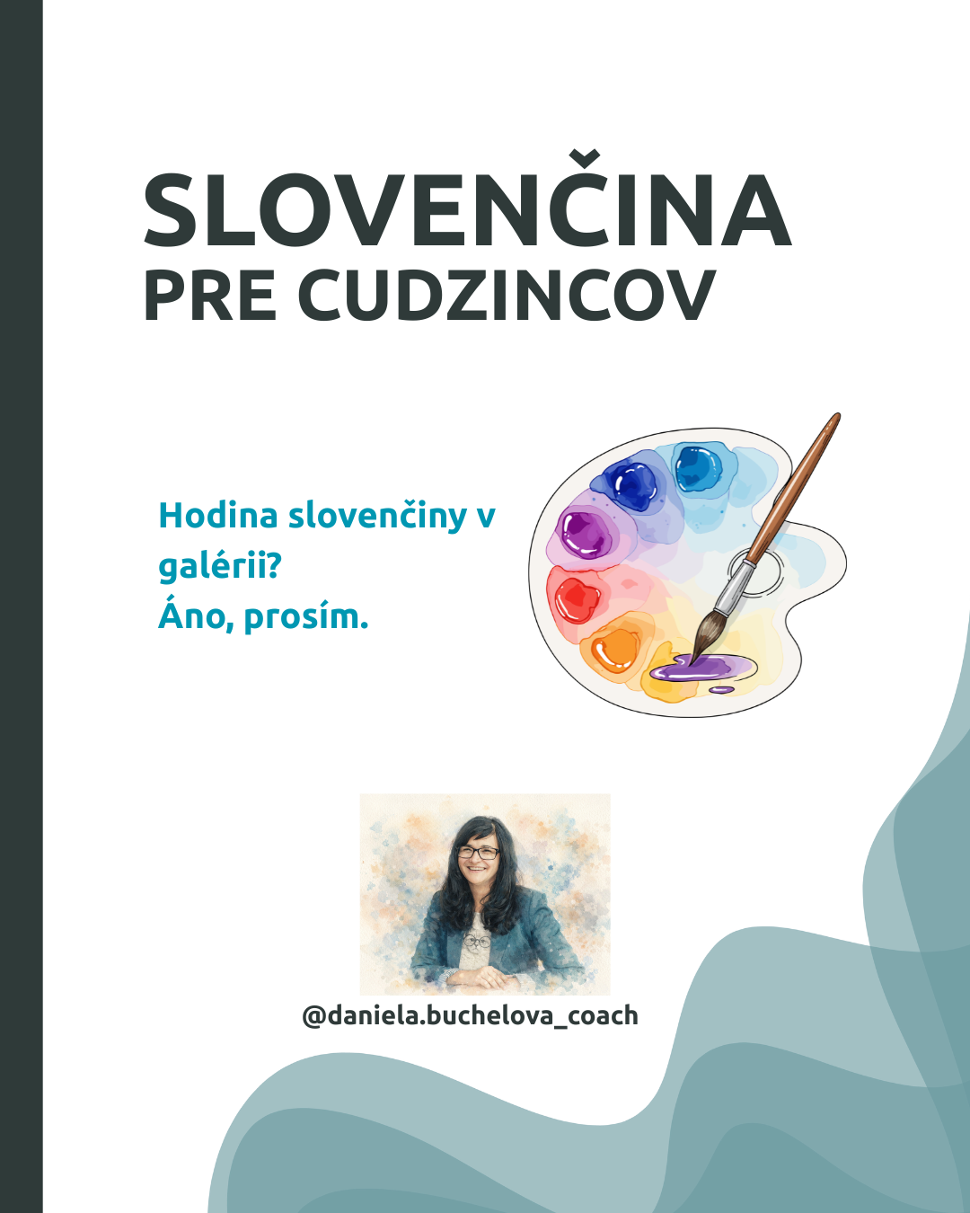 hodina slovenčiny v galérii, zážitkové vzdelávanie